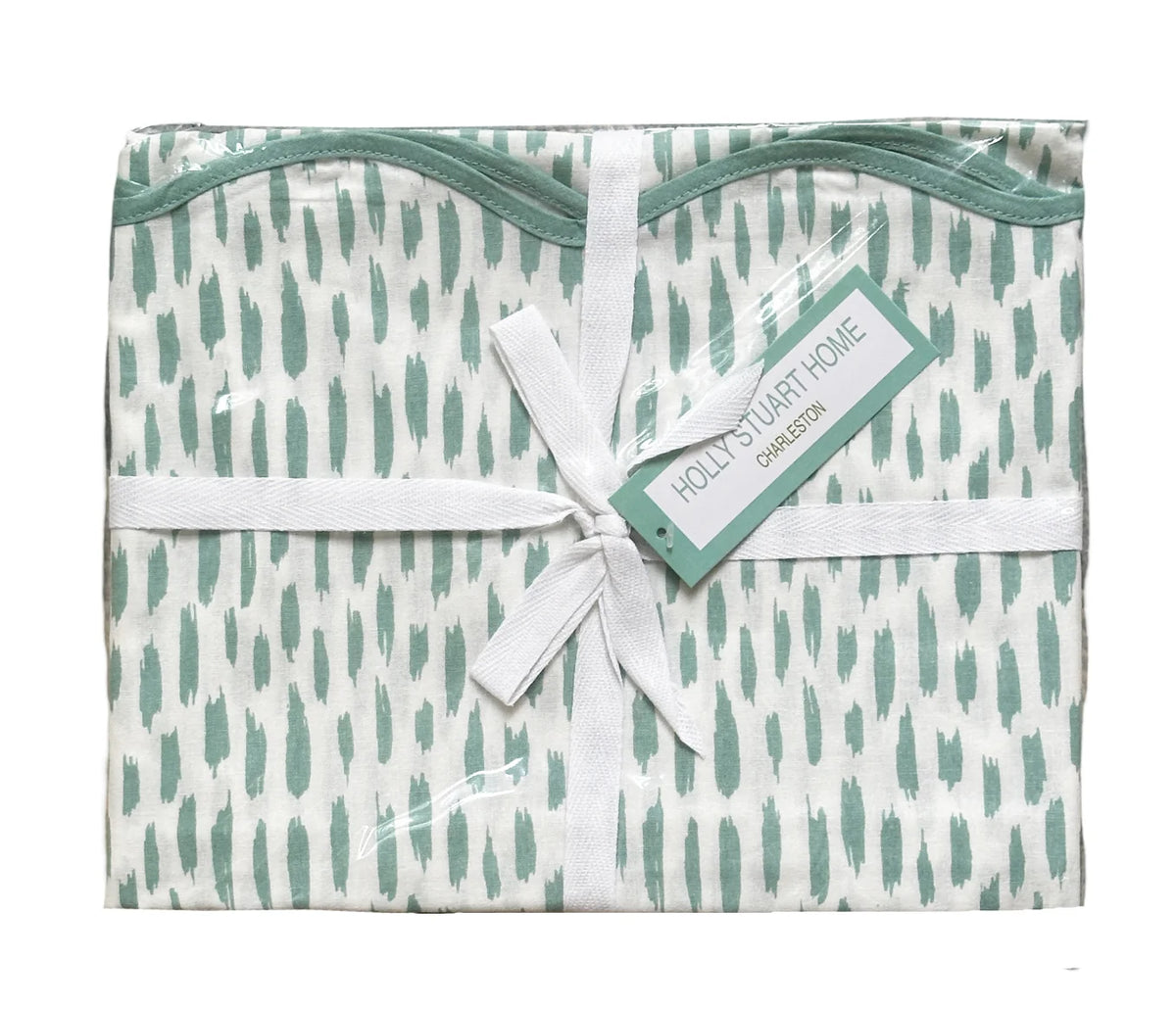 Scallop Poplin Tablecloth